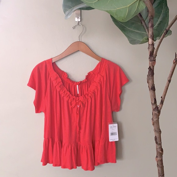 Free People Tops - 🌟Host Pick🌟 Free People Charlie Tee